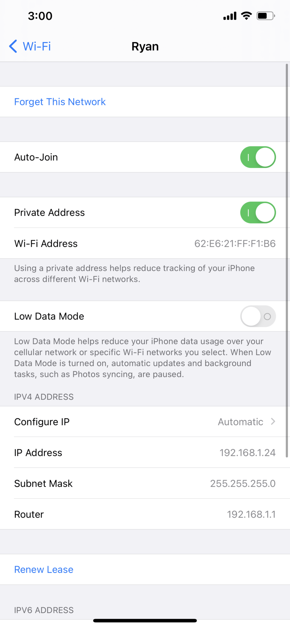 how to find ip address of wifi router on mobile